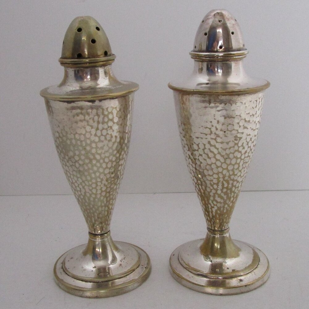 Evans Nickel Silver salt & pepper set
